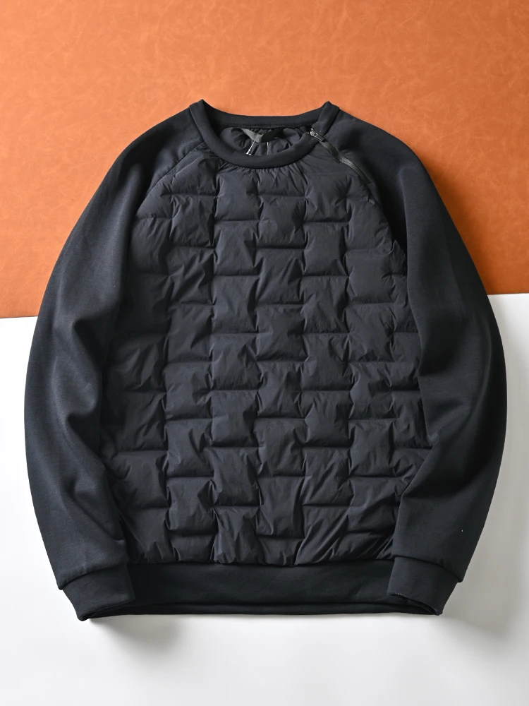 

Мужская уличная круглая толстовка Ne Jaet с хлопковым наполнителем, теплое высококачественное пальто с капюшоном, свободный крой, осень-зима, модная молодежная...