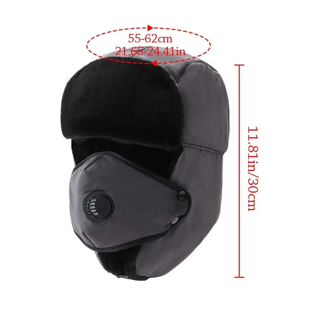 Уличная Толстая шапка-бомбер, плюшевая теплая зимняя шапка, головной убор, головные уборы для мужчин и женщин