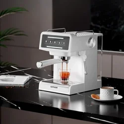 220V Semi-automatic Espresso Steam Milk Frothing All-in-one Household Small Coffee Machine Coffee Maker Machine