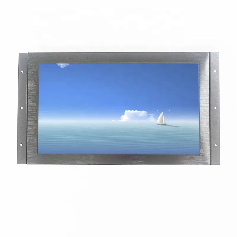 Total 1.6kgs Open Frame 1000nits sun-readable 15.6 Inch TFT LCD Monitor Display