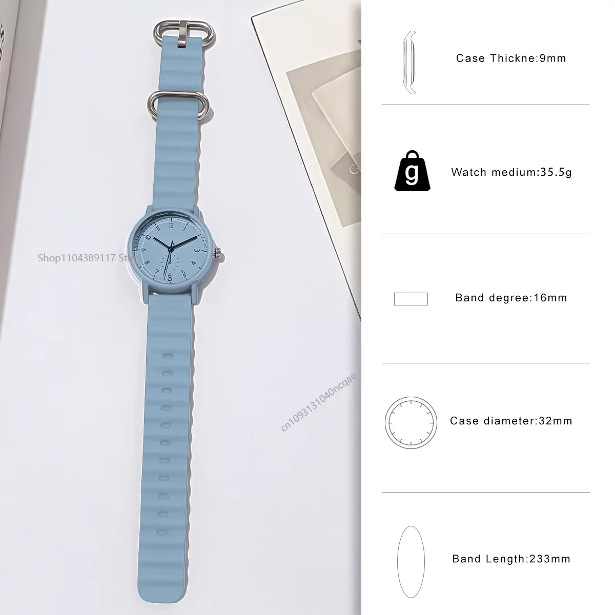 Orologio da donna color gelatina di moda Orologio da polso al quarzo con cinturino in silicone a forma di onda creativa Orologio da ragazza Regalo Relogio Feminino Reloj