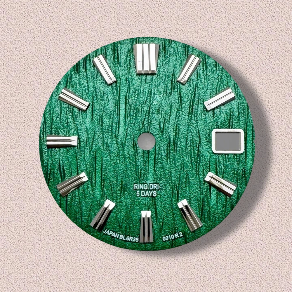 Logo GS 28.5mm Dengan Dial Grand S Cocok Untuk Mesin Jepang NH35/NH36/4R/7S Aksesoris Jam Tangan Berkualitas Tinggi ﻿
