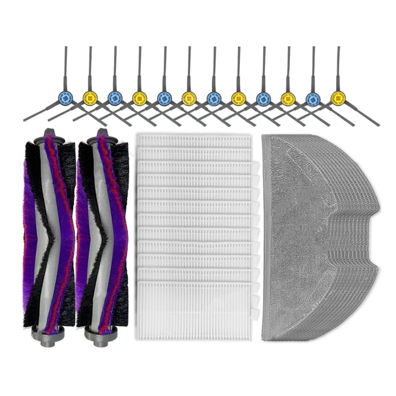 

ALIM-For Midea M9 / Eureka Nere10s E10S / Obode A8 Main Side Brush Hepa Filter Mop Cloth Accessories Replacement Parts