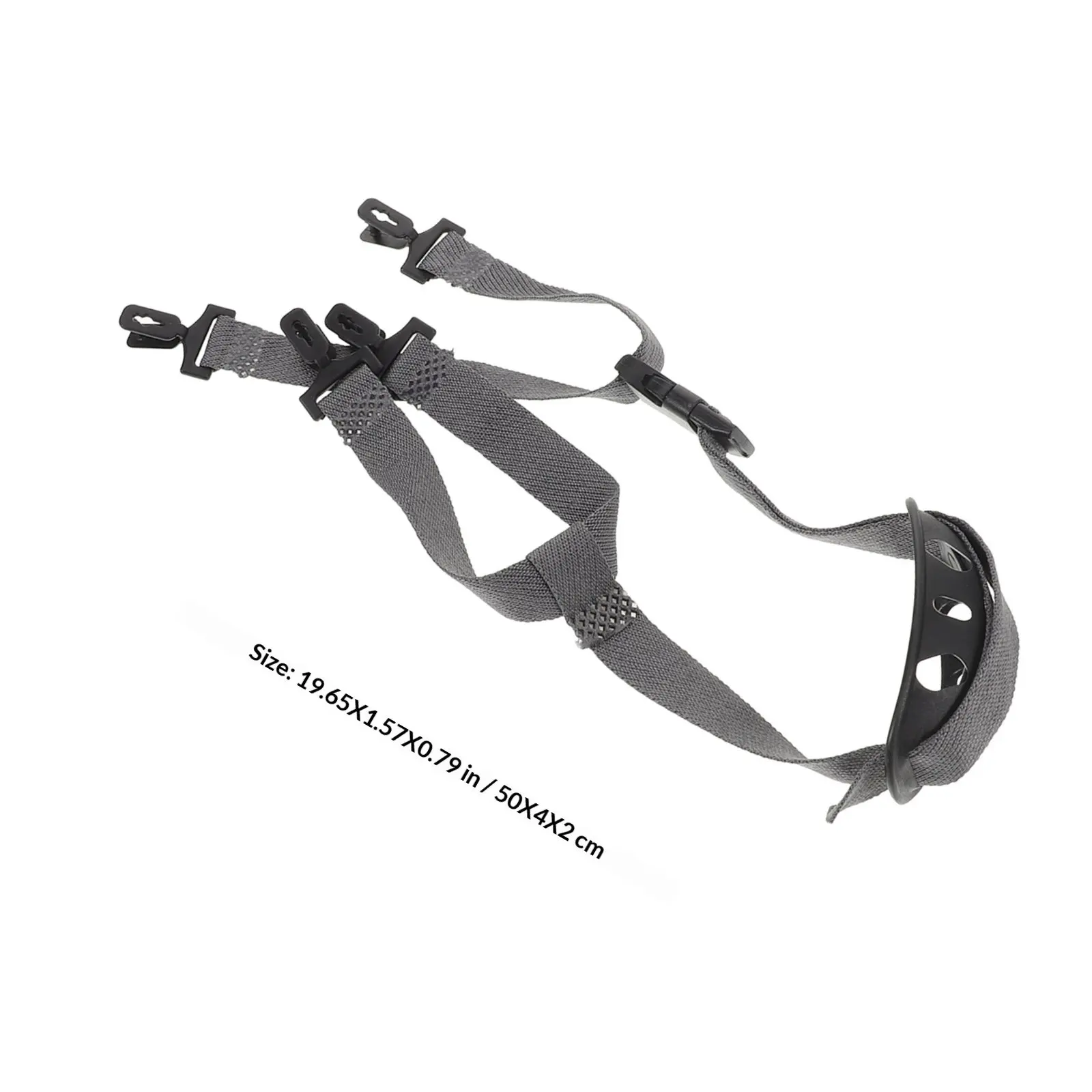 2Pcs Replacement Strap With Clip Buckle Hard Hat Harness For Safety Officer Chin Straps Adjustable Belt Construction