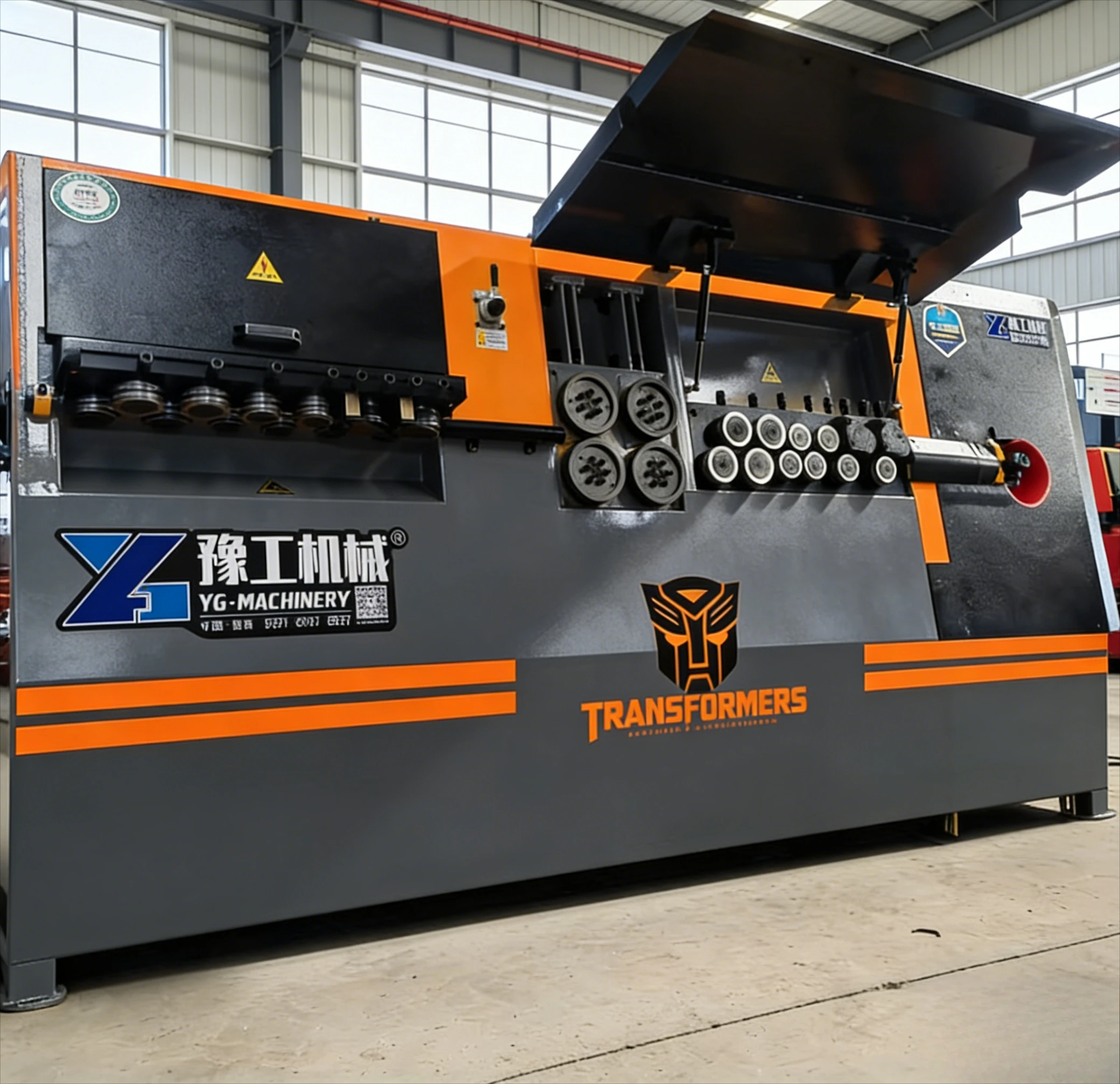 High Efficiency CNC 4-16 mm Rebar Stirrup Bending Machine with Motor Automatic Steel bar Straightener Bender Cutter Machine