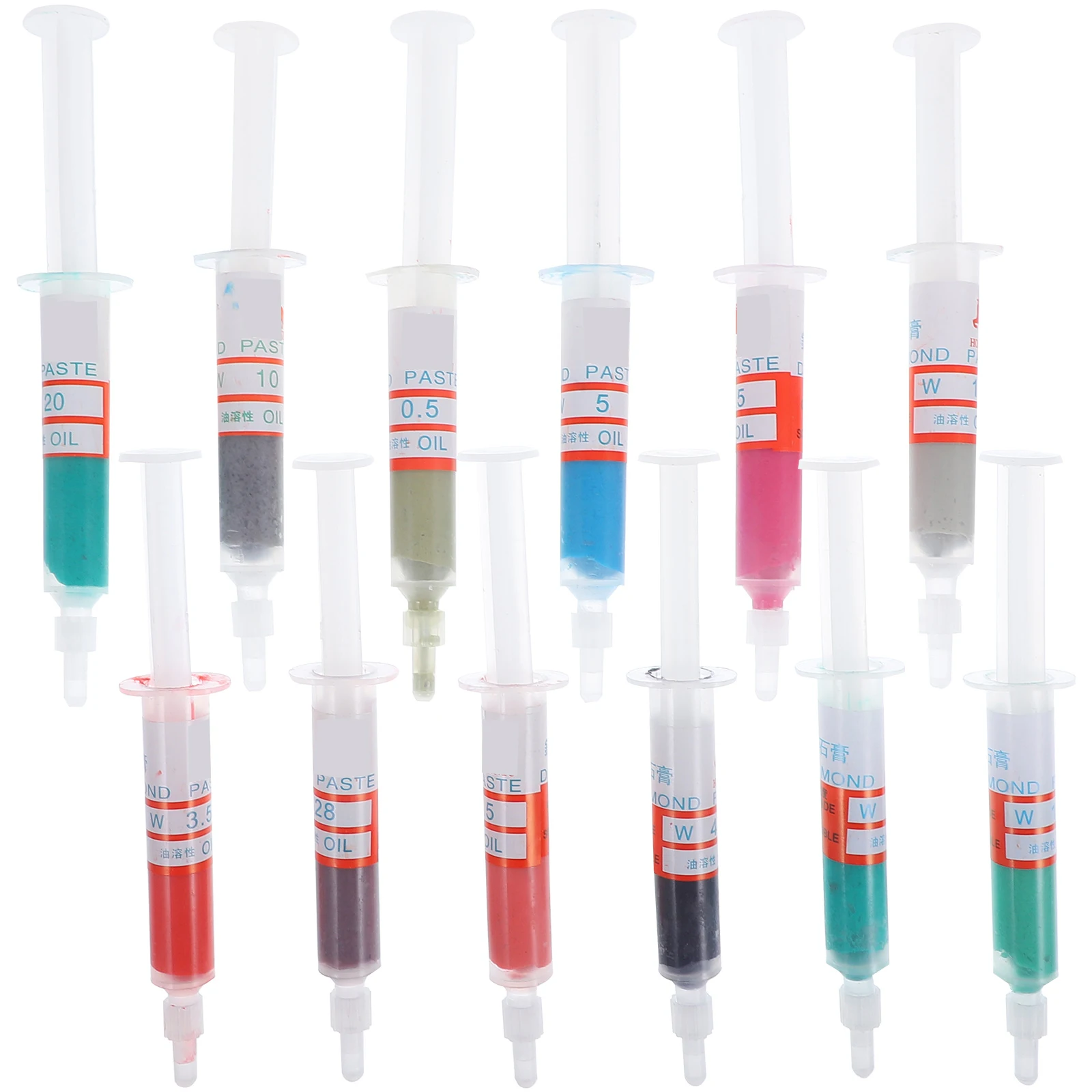 12 ชิ้น น้ำยาขัดเพชร สำหรับงานขัดโลหะ เครื่องประดับ เหล็ก อลูมิเนียม สังกะสี .5- ประสิทธิภาพสูง ไม่ก่อให้เกิดการกัดกร่อน