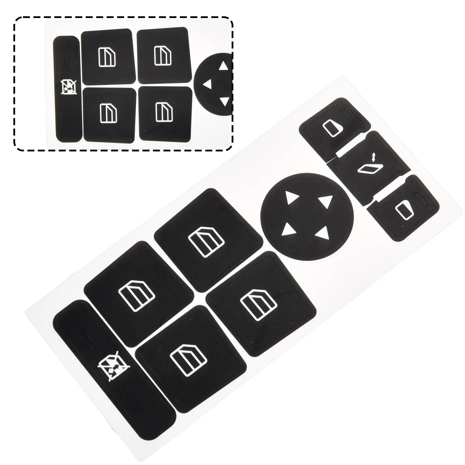 For Mercedes for benz W204 C250 for c300 C350 Repair Decals Decor Window Button Sticker Decoration Accessory Sale