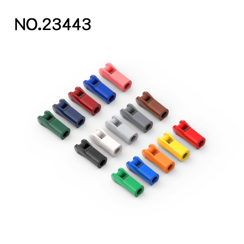 20pcs MOC Compatible Assembles Particles 23443 49755 Bar Holder Thick with Handle Building Blocks Parts DIY Educational Tech Toy