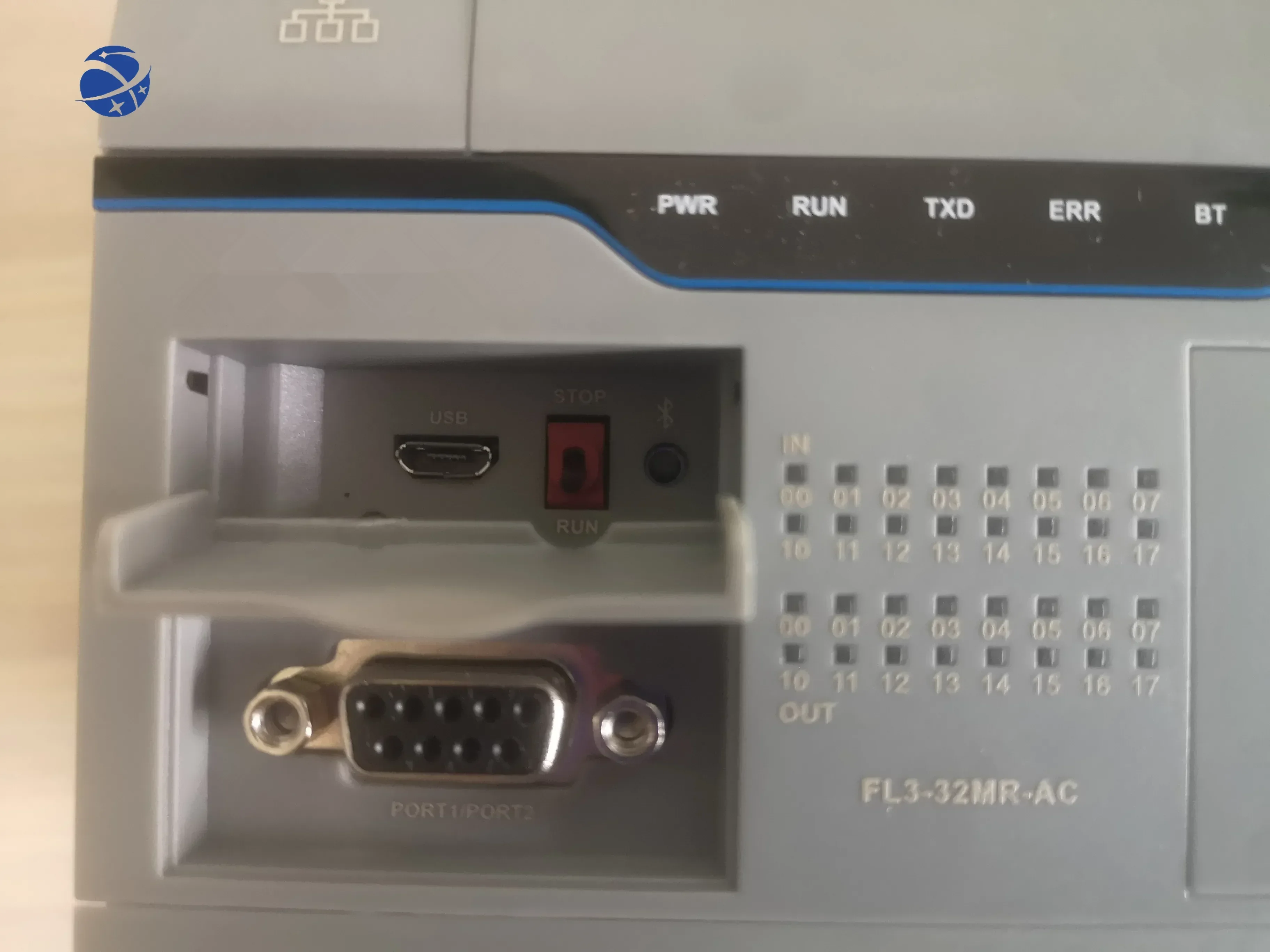 جهاز التحكم عن بعد الصناعي RS485 modbus PLC وحدة تحكم منطقية قابلة للبرمجة