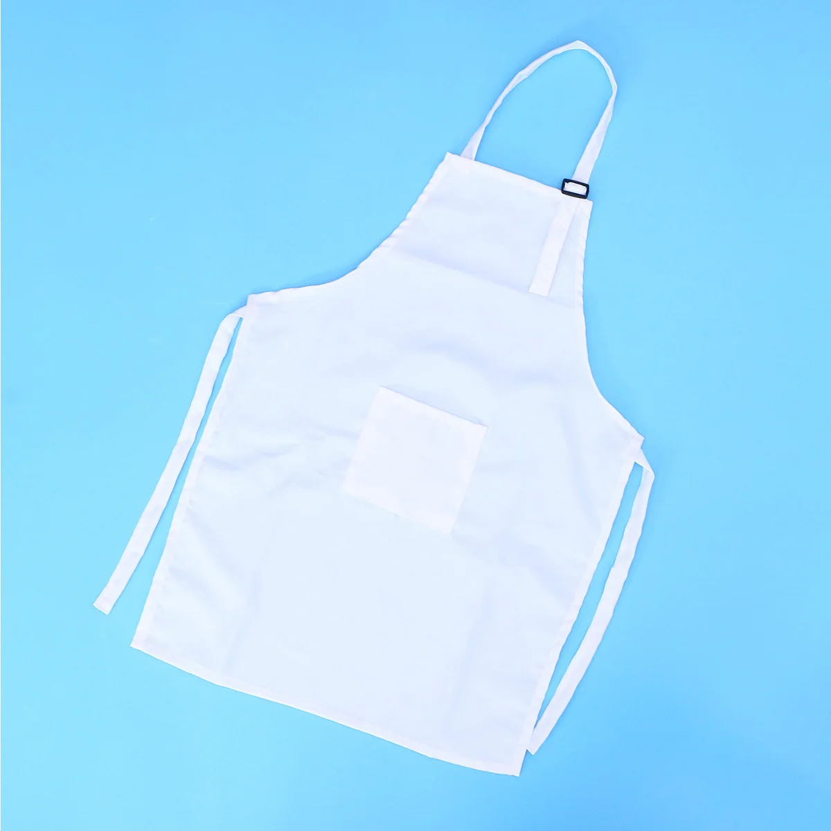 3Pcs Children Hat Apron Cooking Sleeve Kitchen Playset Educational Creative Cooking Play (White, L) (Random Style)