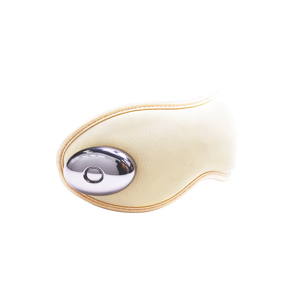 ホットセール 目元マッサージャー ストレス緩和 アイケアマシン 温熱圧迫 振動 冷却ジェル付き