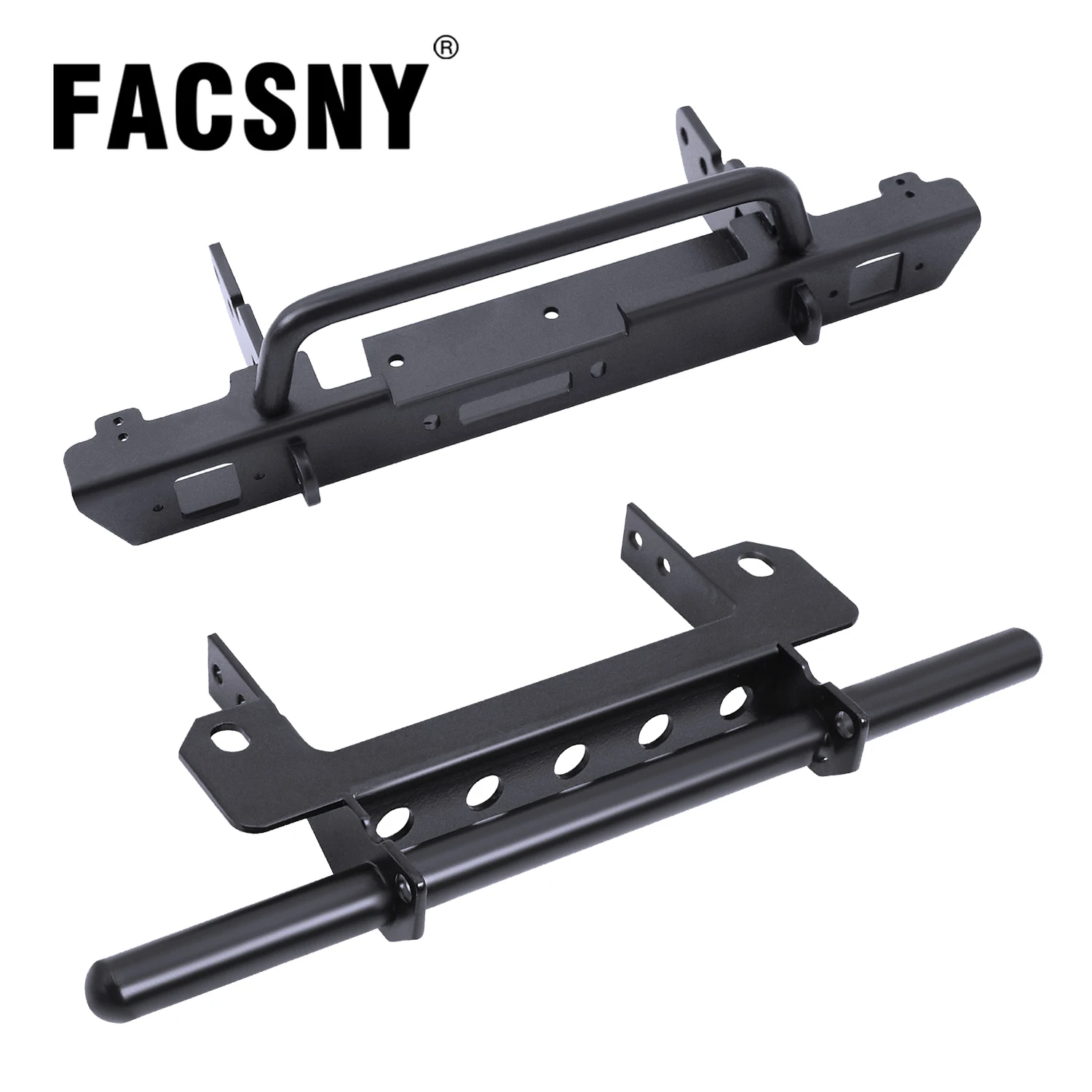 VS4-10 LCG Metal Front Rear Bumper Upgrade For 1/10 RC Crawler Car Chassis Vanquish F10 VS4-10 Phoenix Heavy-Duty Accessories