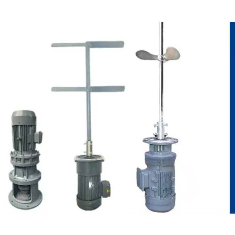 Vertical Gear Reducer Stirring Motor Industrial Liquid Dosing Mixer For Sewage & Detergent Dosing Bucket
