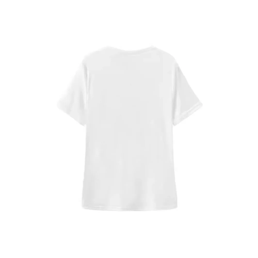 Comfortable Cotton T Shirt Womens Summer Tee Positano Lemon Print O Neck Loose Short Sleeve Casual Trendy Apparel