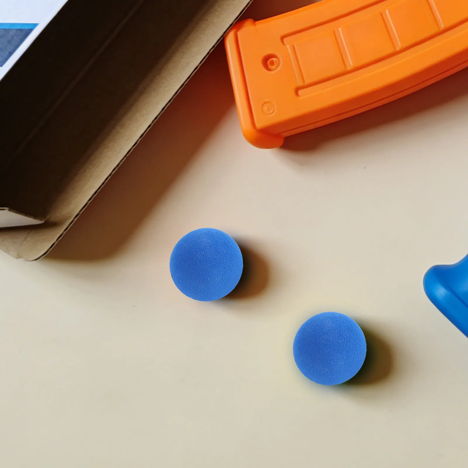 

100Pcs Eva Soft Round Foam Balls 2.2cm Colored Launcher Game Refill Pack Replacement Soft Foam Projectiles Blaster Shooting