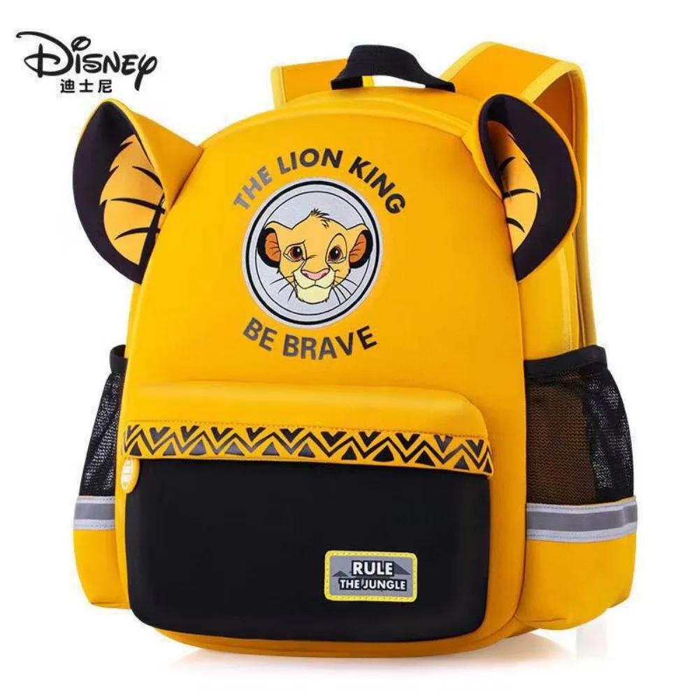 Disney Kindergarten Backpack Breathable Ultra Light for Boys Aged 3-6 Boys Girls Preschool Middle Large Class Children Backpack