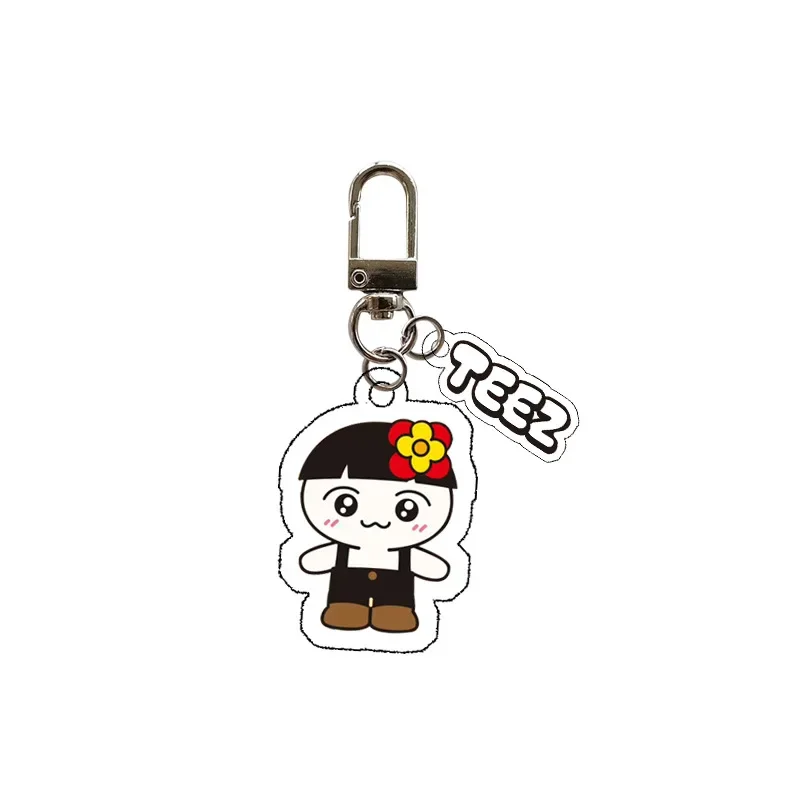 ATEEZ Cartoon Character Keyring 