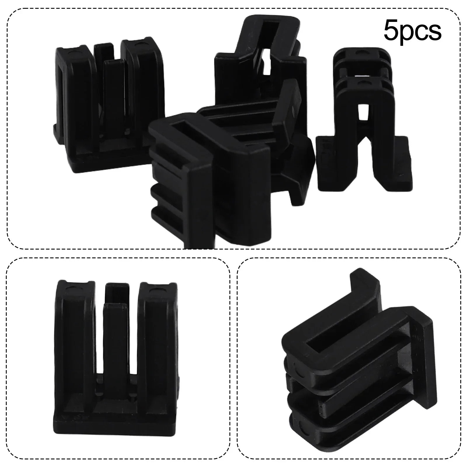 5pcs Wiper Under Plate Deflector Racks Clips 66820-ED000 For Nissan For Tiida For Teana For Livina D50 R50 Auto Fastener Clips