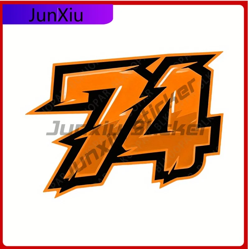 

1PC Racing Style Multinumber Vintage Car Laptop Window Bumper Waterproof Vinyl Decal Sticker Retro Funny Trendy Vintage