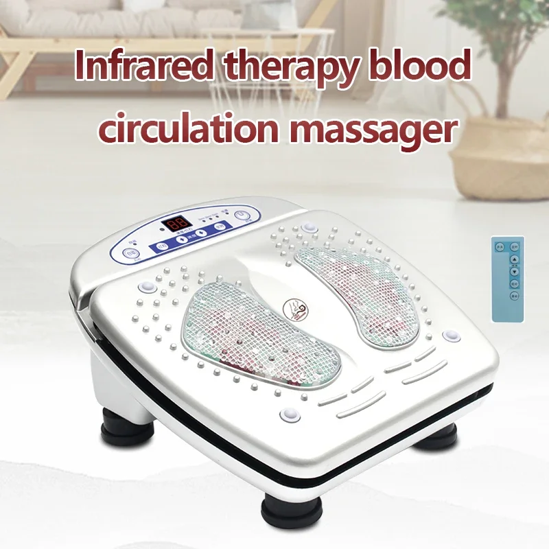 BL-6609 Foot Massager New Electronic Heat Bloods Circulator Machine Acupuncture Vibration  Online Technical Support 110v-240v