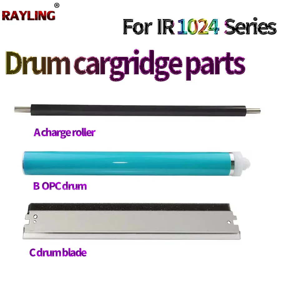 OPC drum Cleaning Blade Primary Charge Roller PCR For Canon NPG-68 iR-1435 1435i 1435iF 1435P 1022 1023 1024 1025 if