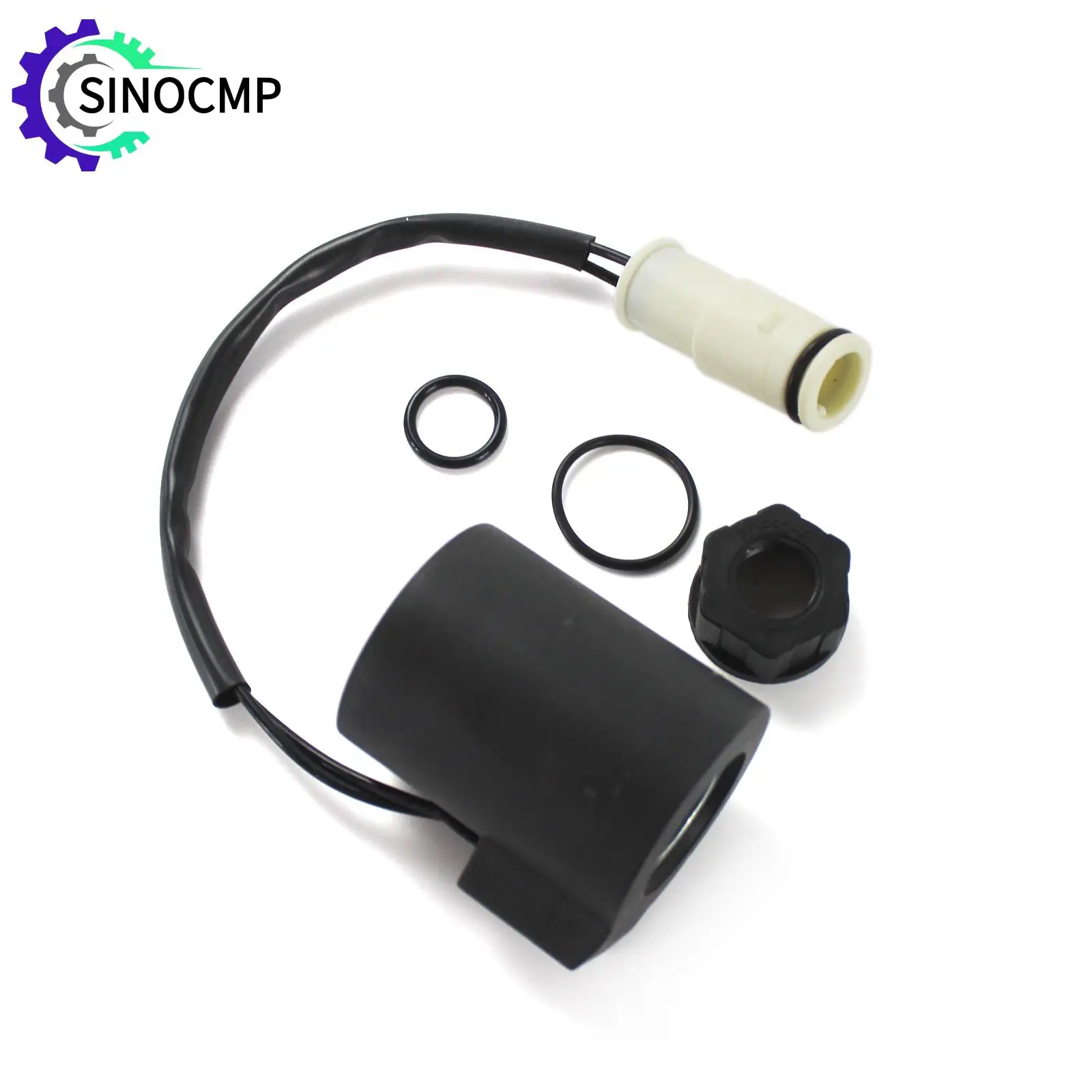 14527267 24V Solenoid Valve Coil for Volvo Excavator EW145 EW145B EC160B EC210B EC240B EC290B EC330B EC360B EC460B EC135B EC140B
