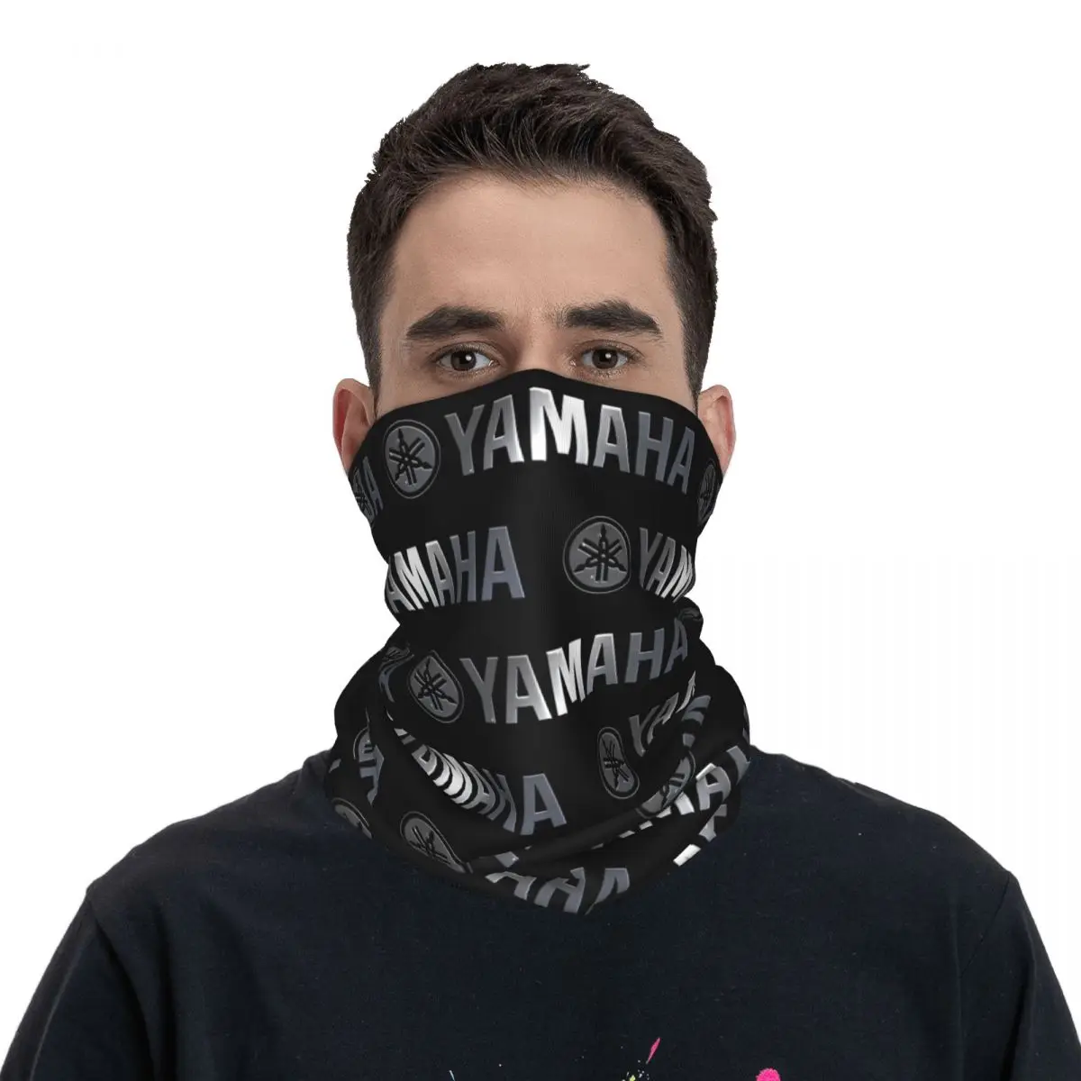 Moto Y-yamahas Racing Bandana Merchandise Neck ghetta motorsports Mask sciarpa fascia per capelli multiuso fasce da polso per il ciclismo