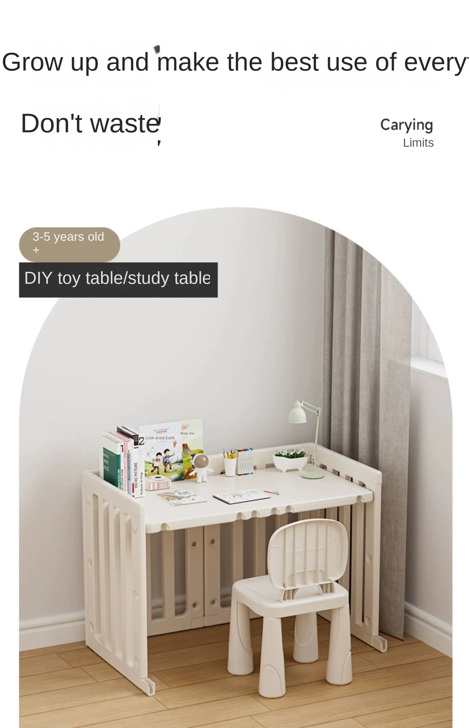 Tqh Game Fence Protective Grating Baby Living Room Baby Indoor Home Toddler Child Play Mat Ground Fence