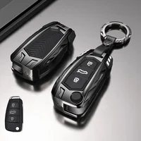 Para Audi A4 B7 A6 C5 C6 A1 A3 8P TT Q3 Q2 Q7 TTS R8 S3 S6 RS3 RS6 accesorios tapas de silicona para llave de coche funda Fob llavero