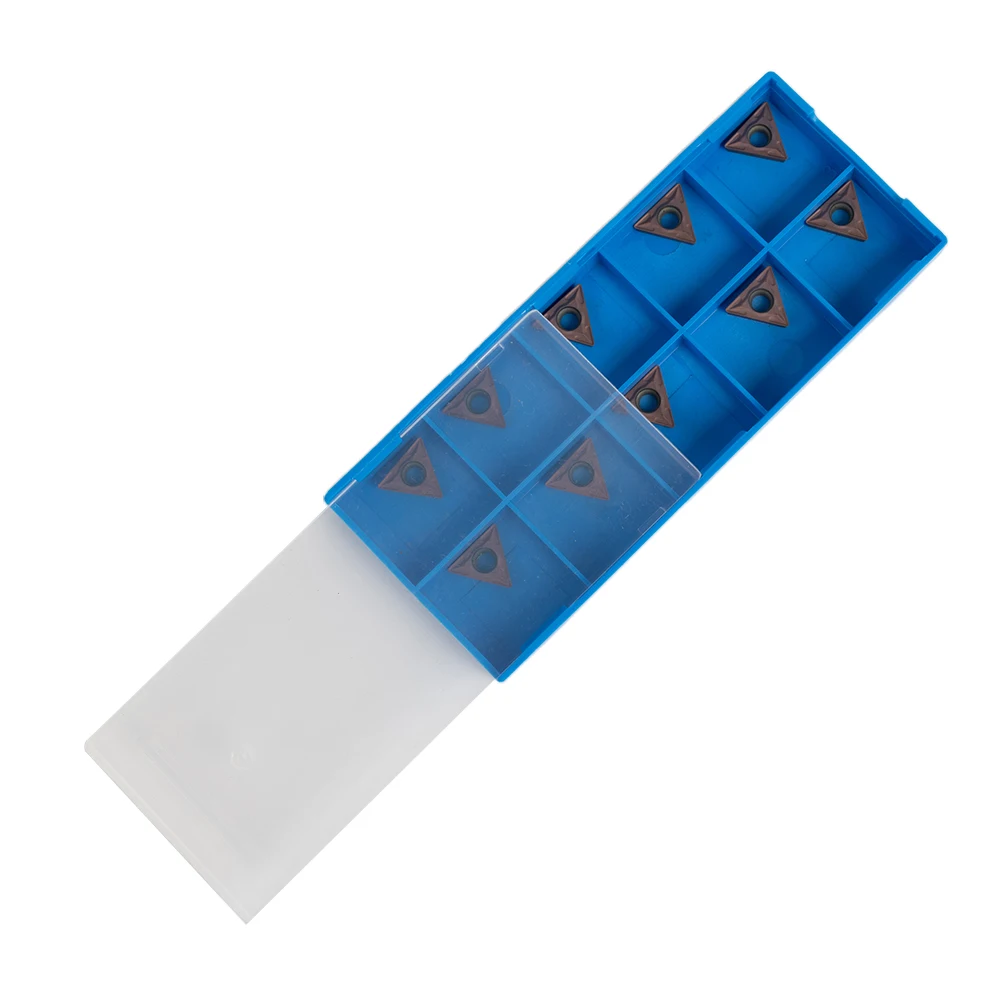 

10PCS TCMT110204 VP15TF/TCMT2151 Carbide Inserts CNC Blade Lathe Turning Tool for Steel and Stainless Steel Machining