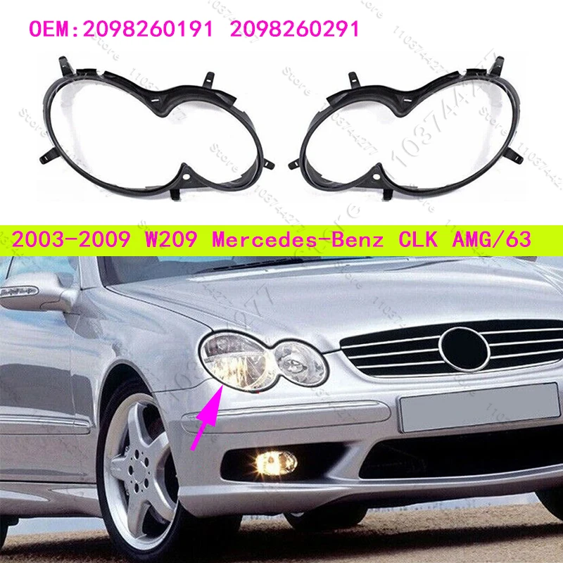 

Для 2003-2009 W209 Mercedes-Benz CLK320/350/550/55 AMG/63 AMG прокладки для фар водонепроницаемая уплотнительная лента 2098260191 2098260291