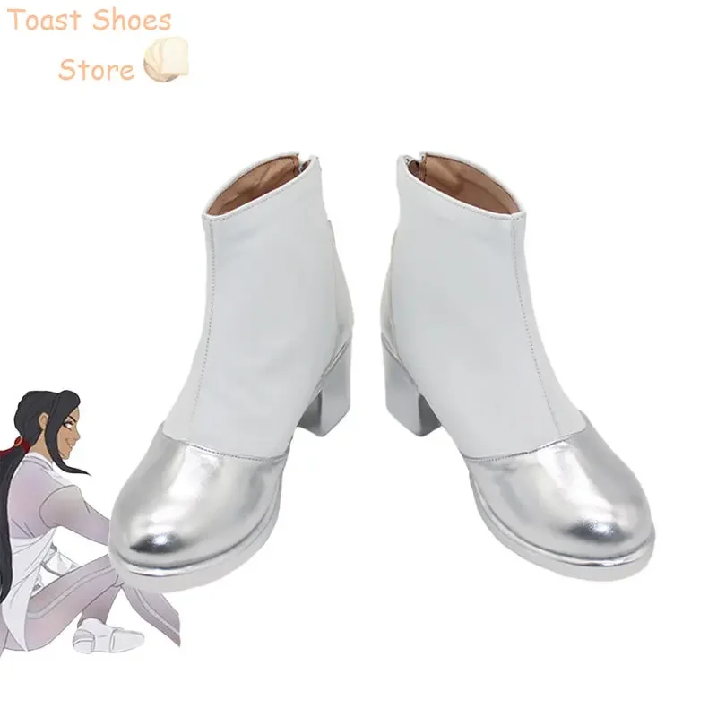 Game Twisted Wonderland Jamil Riddle Cosplay Shoes Halloween Carnival Boots PU Shoes Cosplay Props Costume Prop