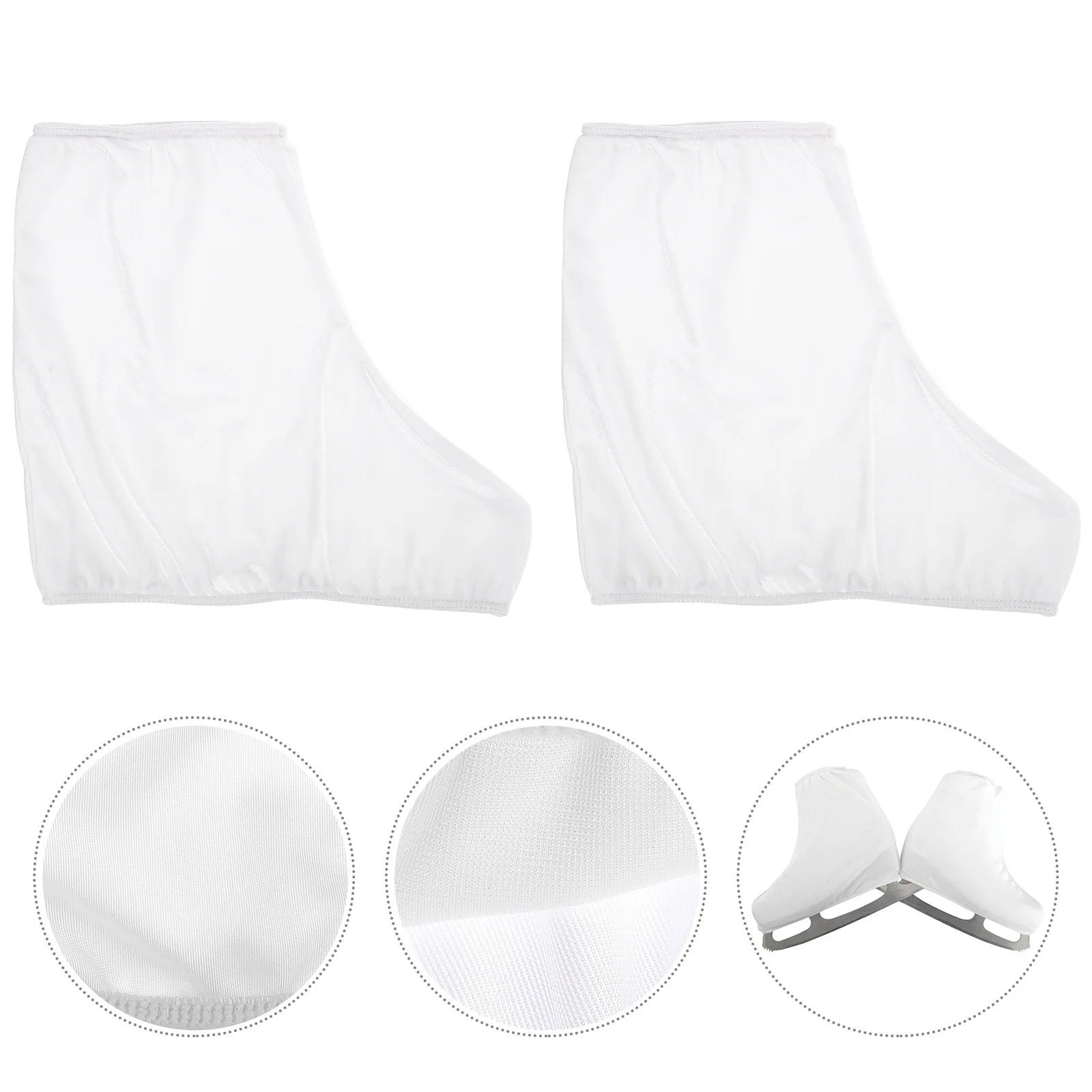 

Skating Covers Roller Accessories Toe Guards Skate Pattern Skates White Boot