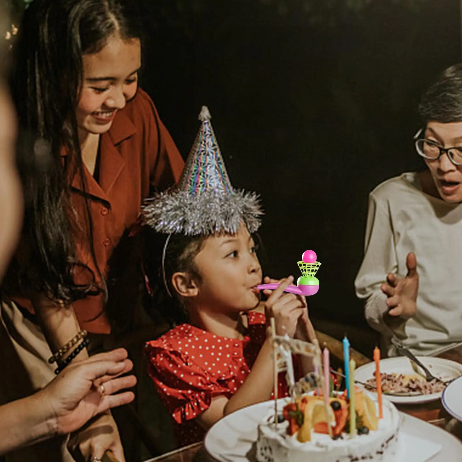 1 قطعة لون عشوائي الأنابيب تهب العاب كروية للأطفال في الهواء الطلق ألعاب رياضية التوازن التدريب لعب للتعلم بنين بنات لعبة مضحكة #4