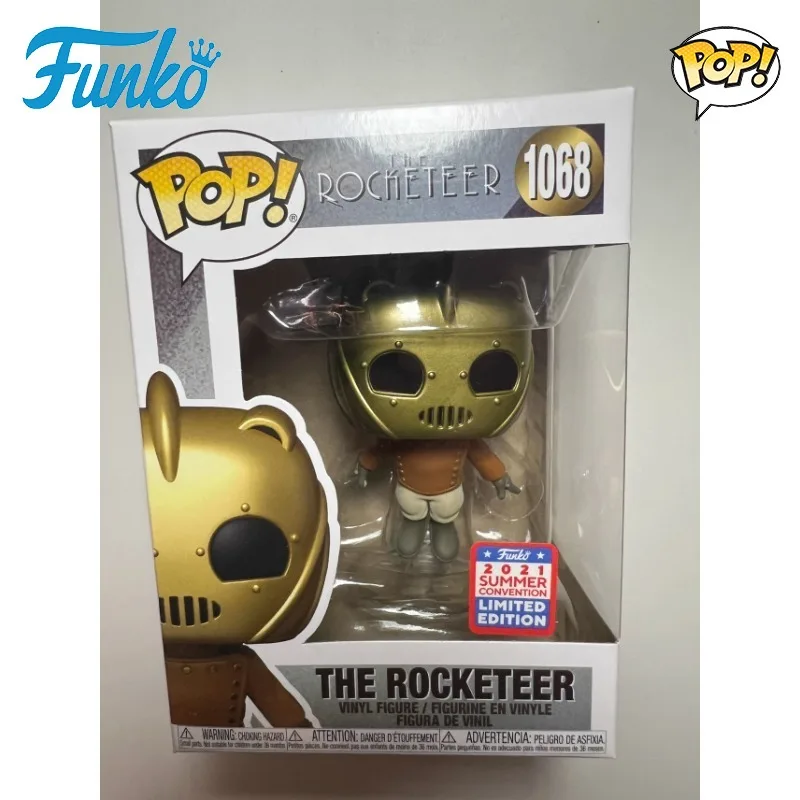 

Funko POP Original Genuine The Rocketeer 1068 Action Figure Toys for Boys Girls Kids Gift Collectible Model Ornaments