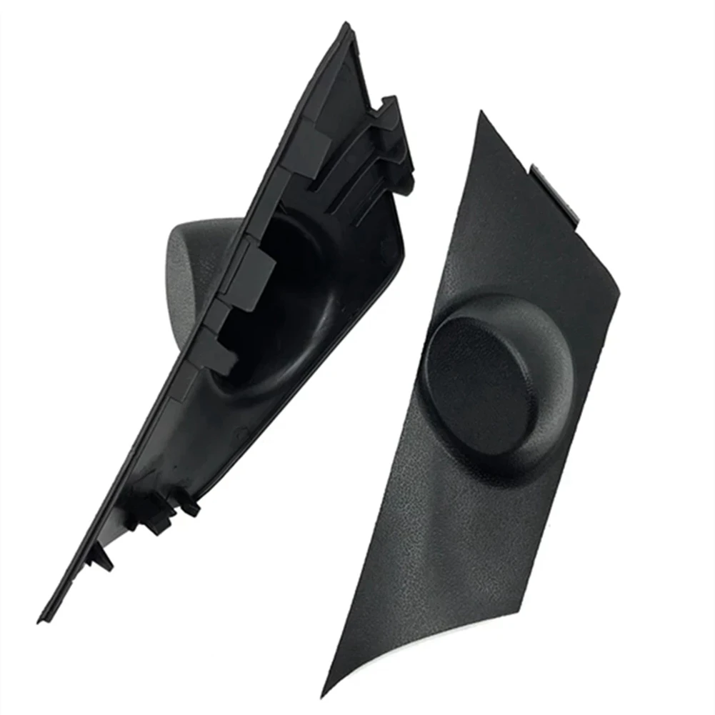 #55H Tweeter Speaker cover,Car Tweeter Triangle Head Tweeter Speaker Shell for Honda Civic VIII (Black)