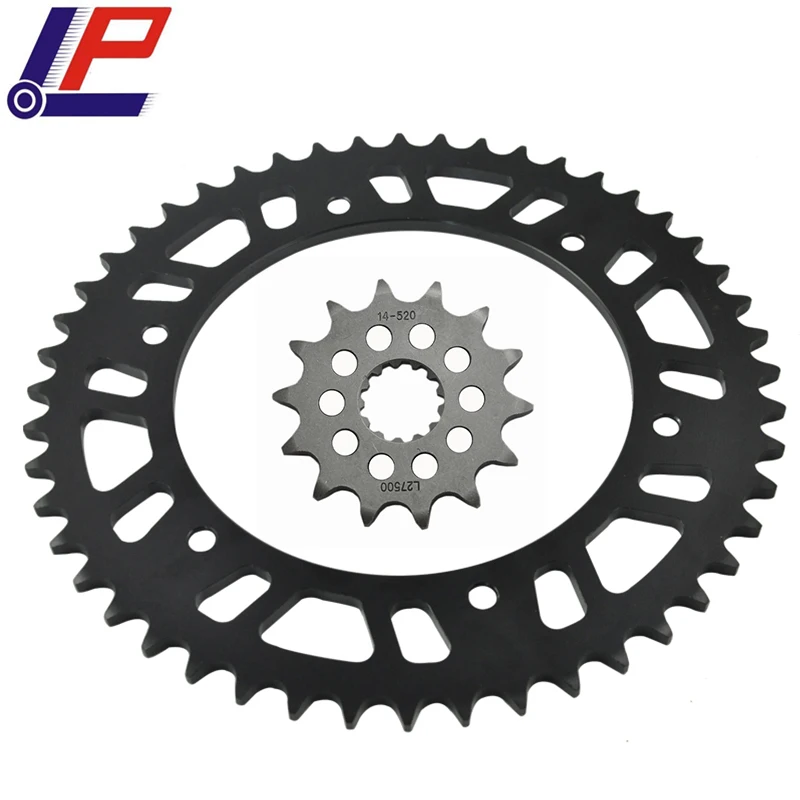 

LOPOR 520 CNC 16T 42T Front Rear Motorcycle Sprocket for Yamaha XT500 1986 XT 500