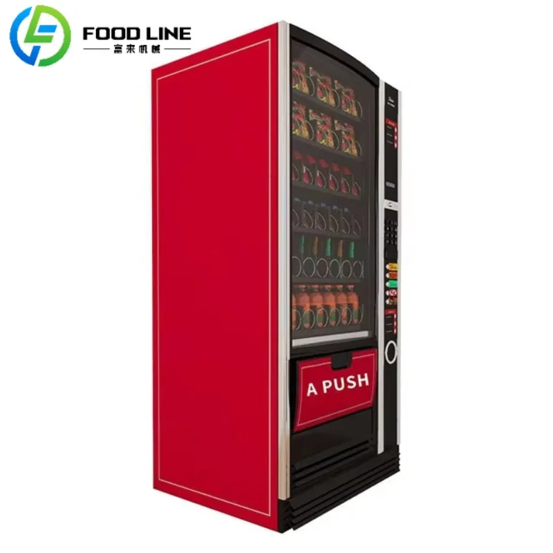 ألعاب آلة بيع الصندوق الكبير المخصصة من FL مع قارئ البطاقات باللون الوردي سعة 19 لترًا لآلة بيع أجهزة الصراف الآلي المائية