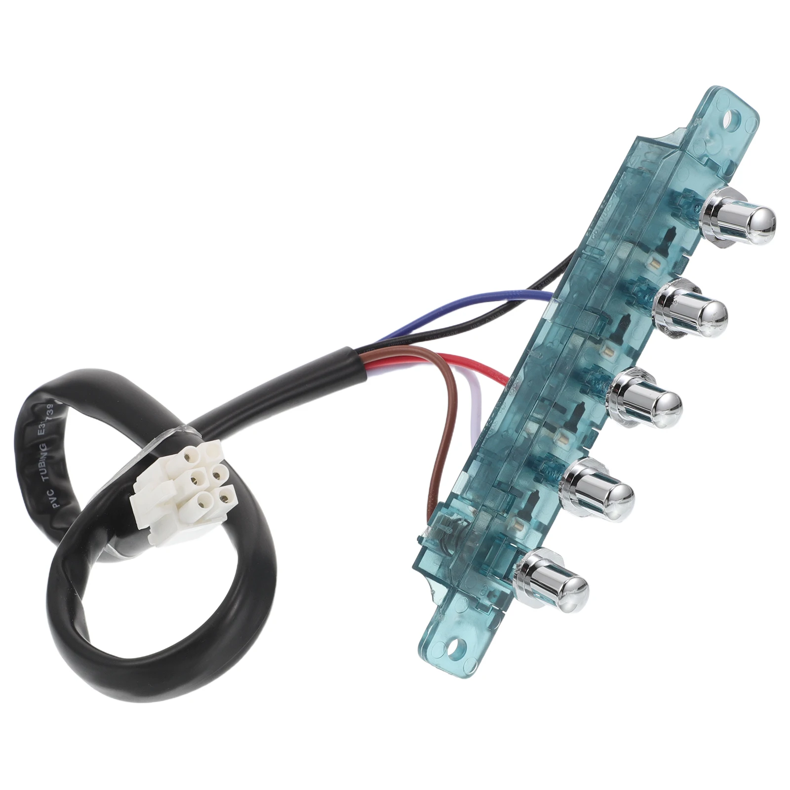 

Range Hood Switch Button 5-Key Pushbutton Control Board Replacement Parts For Kitchen Ventilation Home Hotel Restaurant
