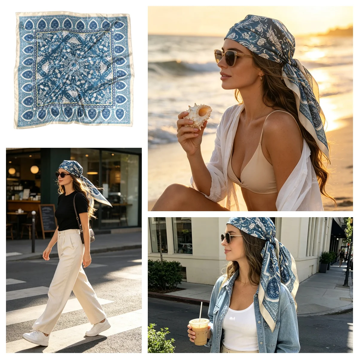 Prachtige vintage patroon 90cm - Women'S Vacation Accessories recensie en prijs