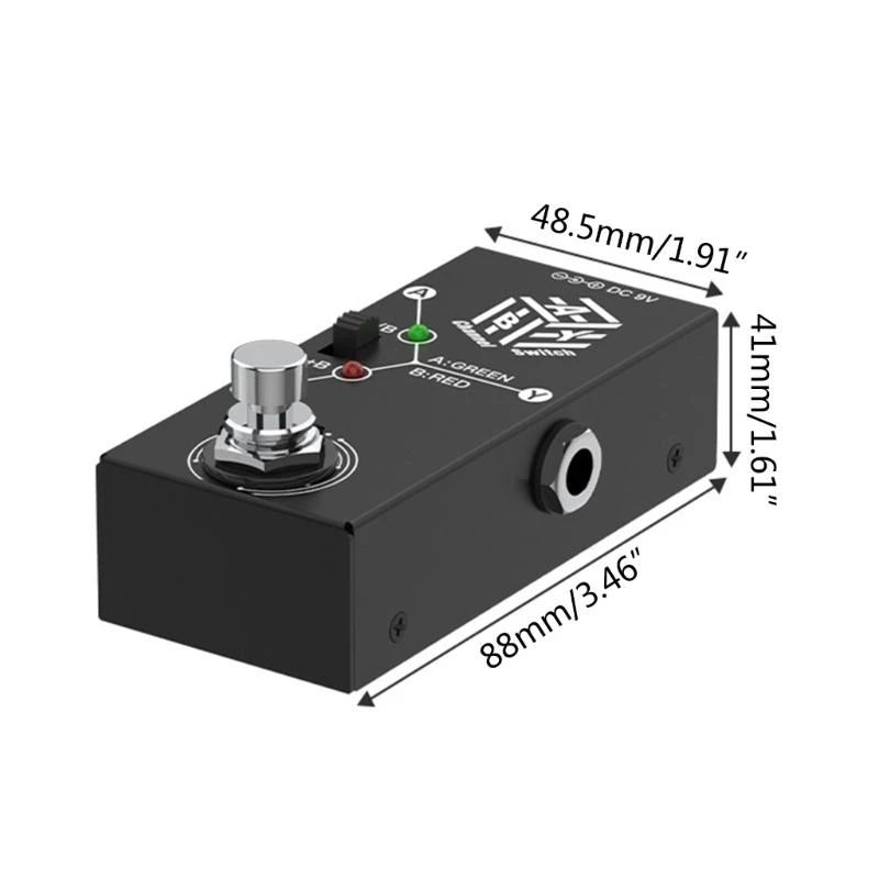31KC Guitar Pedal AB Box Effect Part Aby Line Selector Effect Pedal True Bypass