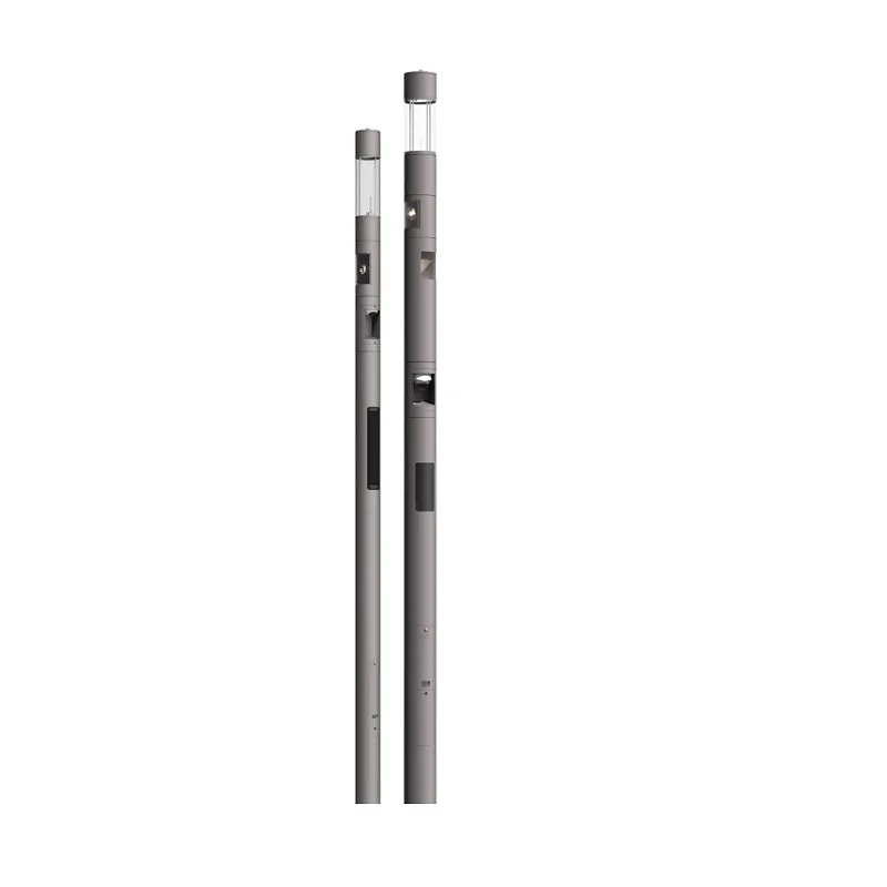 cylindrical street light with 3M-6M high lumen AC for landscape applications