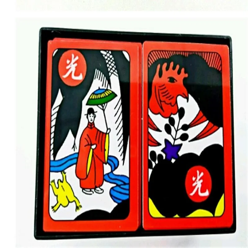 Wodoodporne karty planszowe PVC Hanafuda Poker Playing Uno-stop, popularna gra stołowa Family Party, koreańska i japońska, nowość