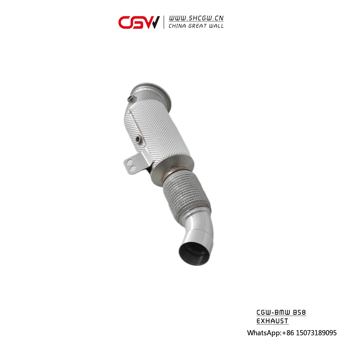 CGW Best Price Performance Sound Exhaust  Downpipe for 540 B58 G30 G38