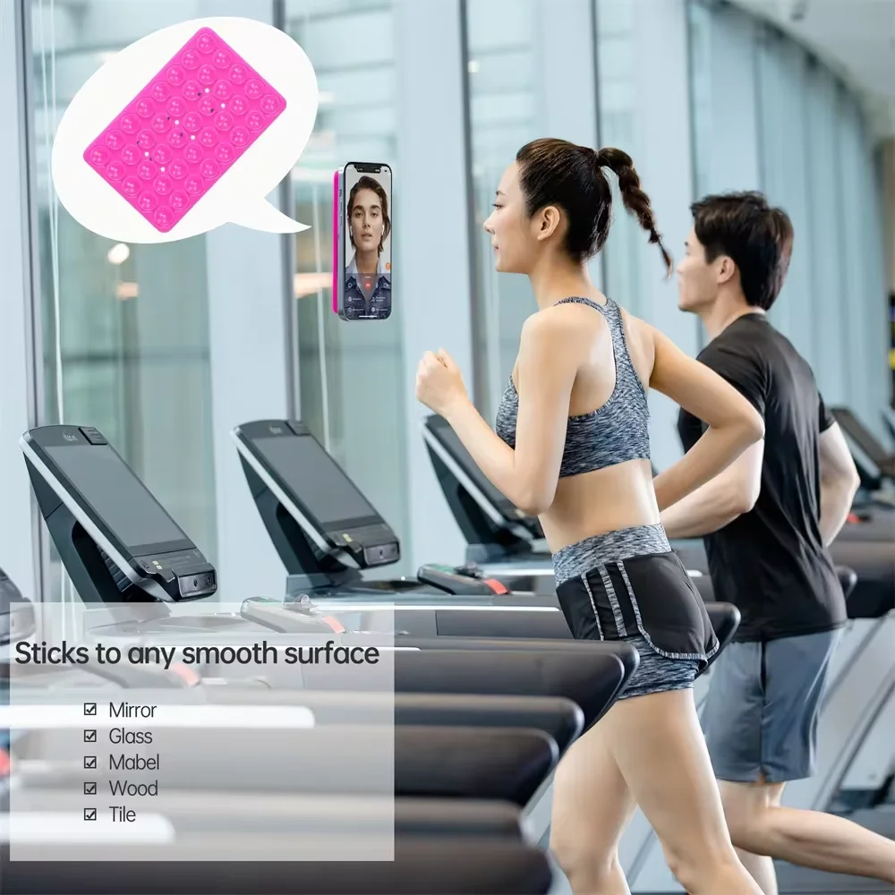 Универсальный крепежный силиконовый кронштейн на присоске для мобильного телефона на присоске для iPhone Android, универсальные селфи и видео