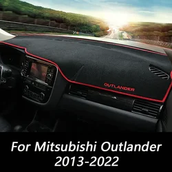 Car Dashboard Cover Protection Pad For Mitsubishi Outlander Blackout Cloth Central Control Anti-Sun Protection Mat Accessories