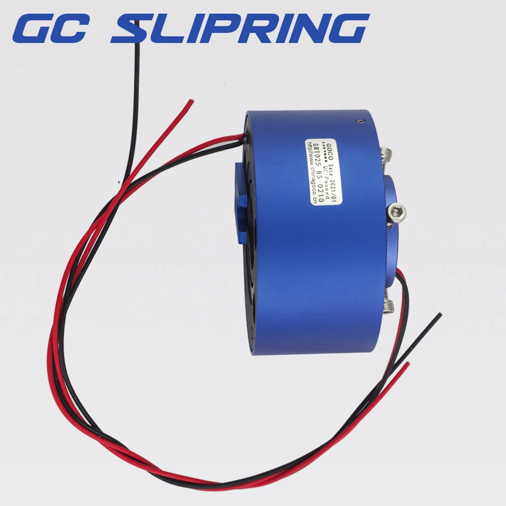 slip rings Through hole slip ring 25.4mm 2 circuit 10A electric slip ring electric ring collector ring conductive ring electric