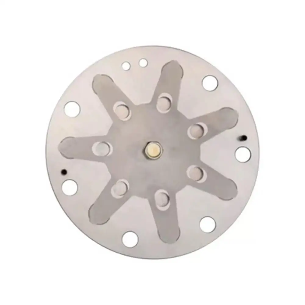 Steel Gasket Set AC Compressor Valve Plate Restores Compression Performance Reliable Sealing Capability Silver