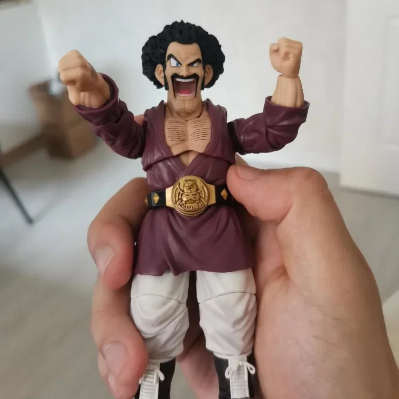 Bandai-figura de acción de Dragon Ball Z, modelo de PVC Original SHF, Mister Satan, colecciones de montaje, juguetes, regalos Hoilday, en Stock