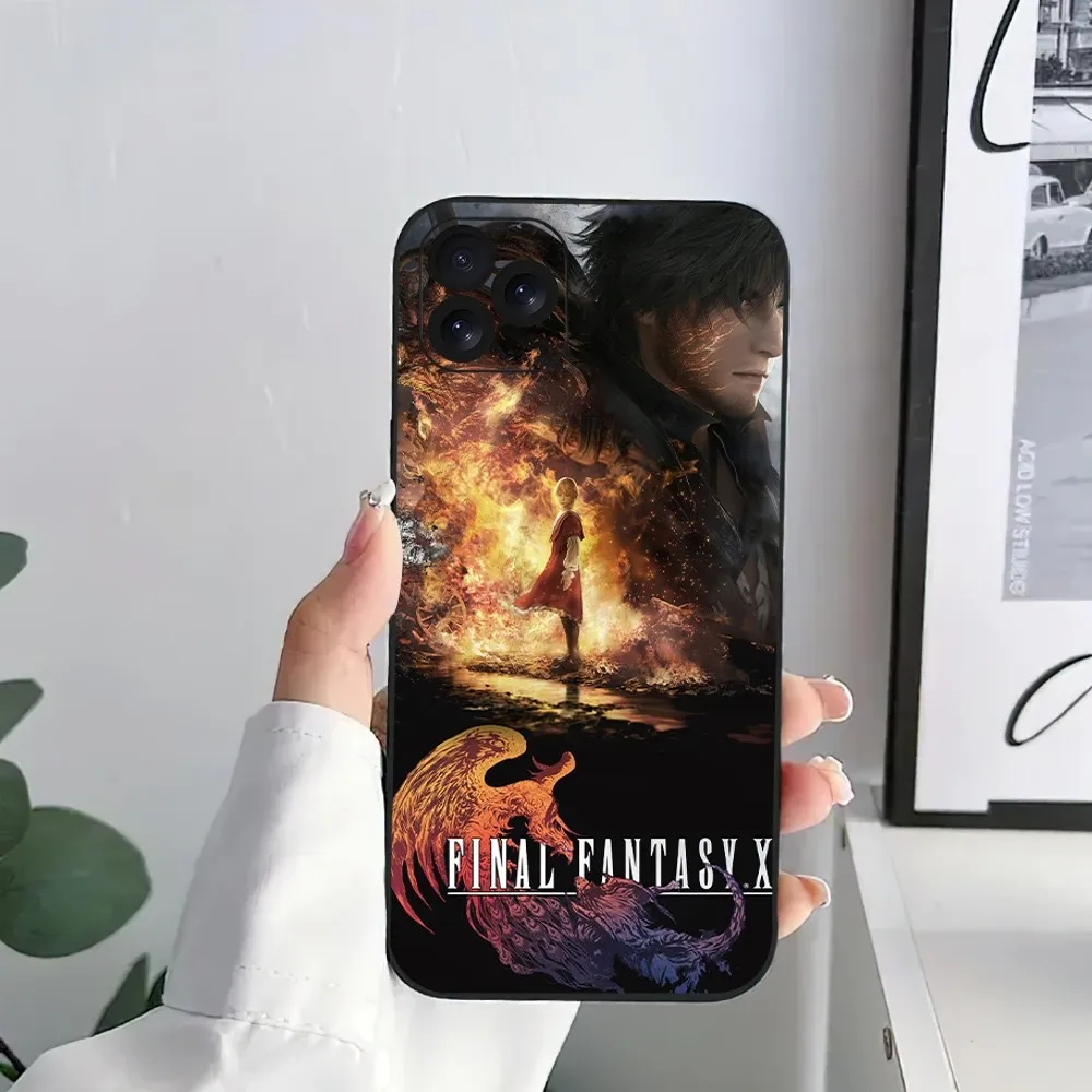 Game Final Fantasy Xvi Phone Case For iPhone 15 14 13 12 11 8 Mini Xr Xs X Xsmax Pro Max Plus Shell